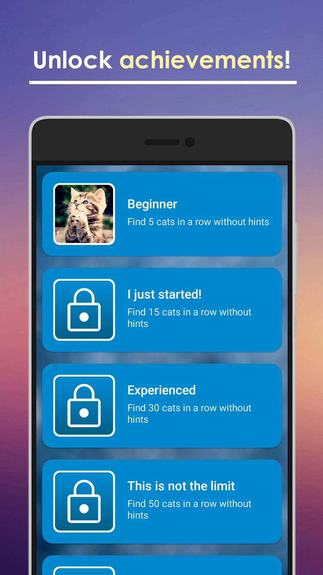 Find a Cat screenshot